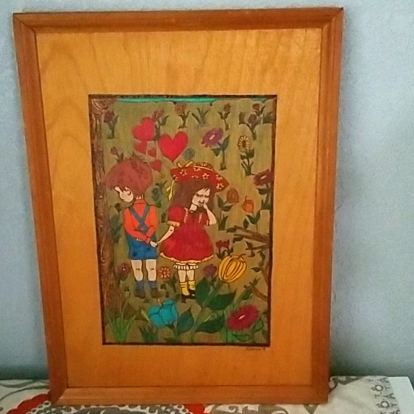 Vintage wall art set
